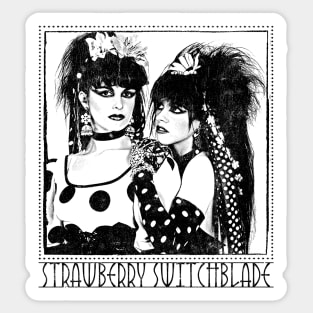 Strawberry Switchblade Sticker